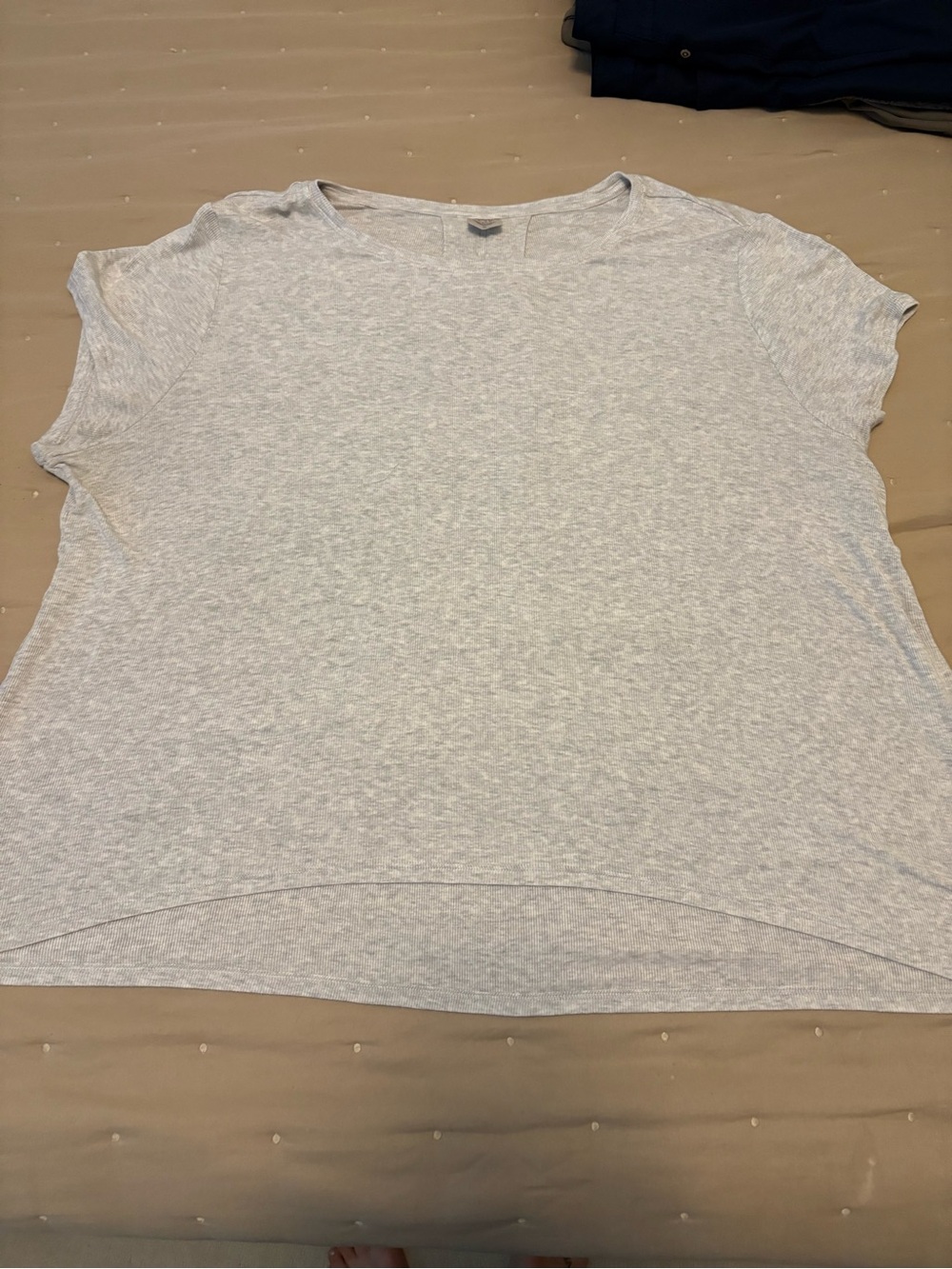 Athleta Ribbed At Ease Top - Picture 1 of 5